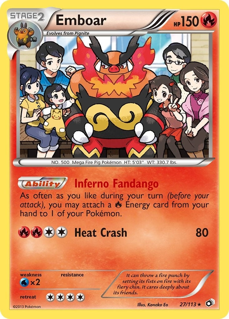 Image for Emboar (27/113) [Legendary Treasures] - Pokemon