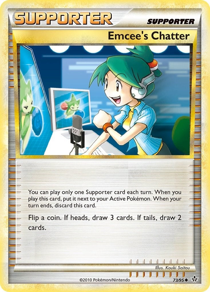Image for Emcee's Chatter (73/95) [Unleashed] - Pokemon