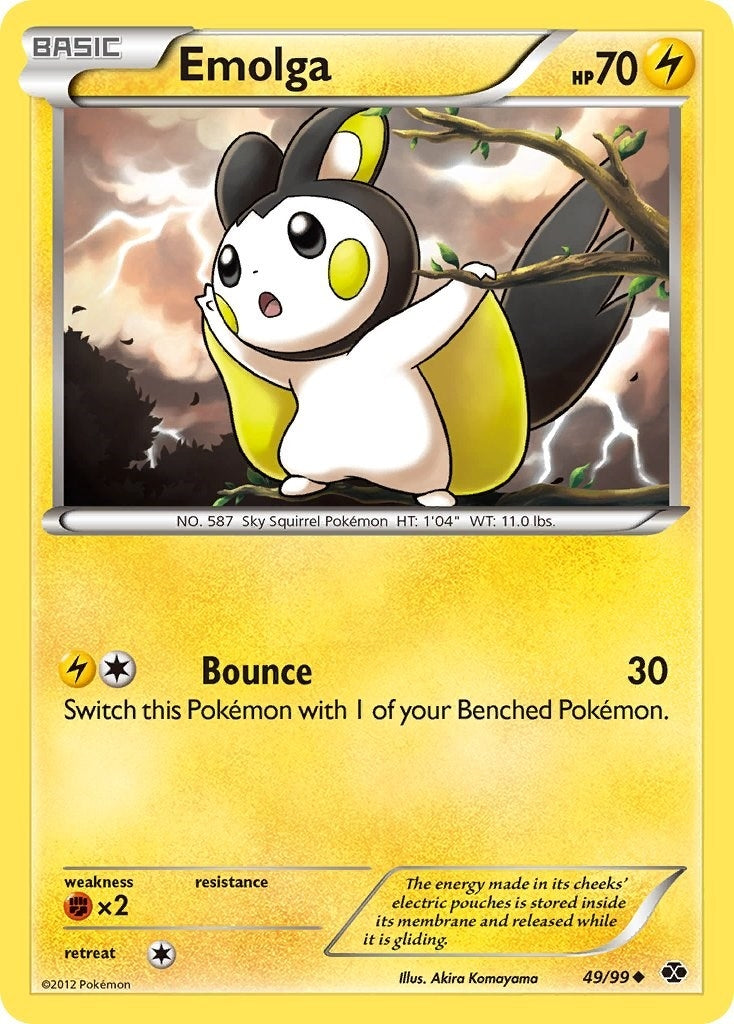 Image for Emolga (49/99) [Next Destinies] - Pokemon