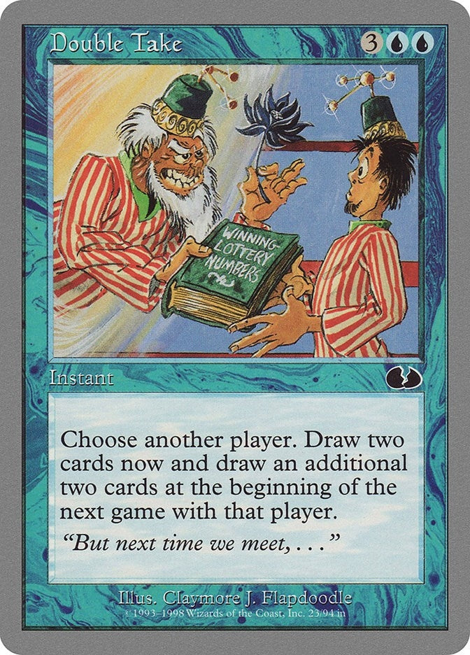 Image for Double Take (23) [Unglued] - Magic: The Gathering