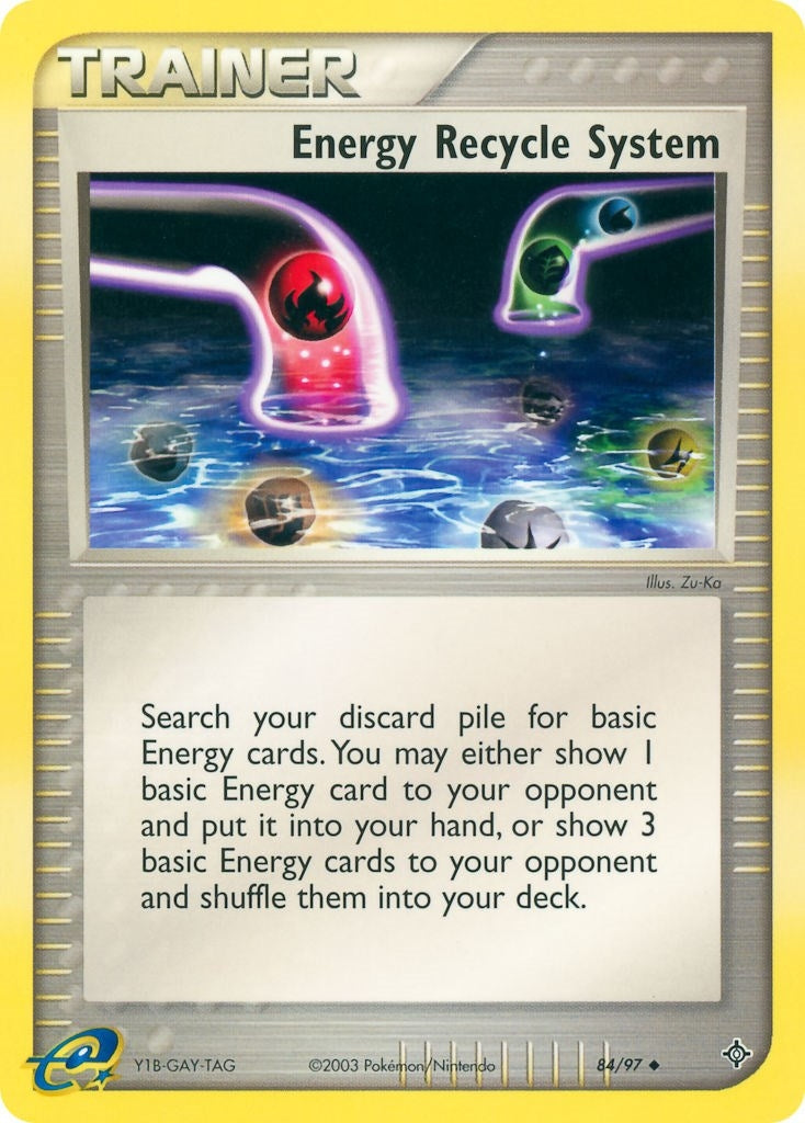 Image for Energy Recycle System (84/97) [Dragon] - Pokemon