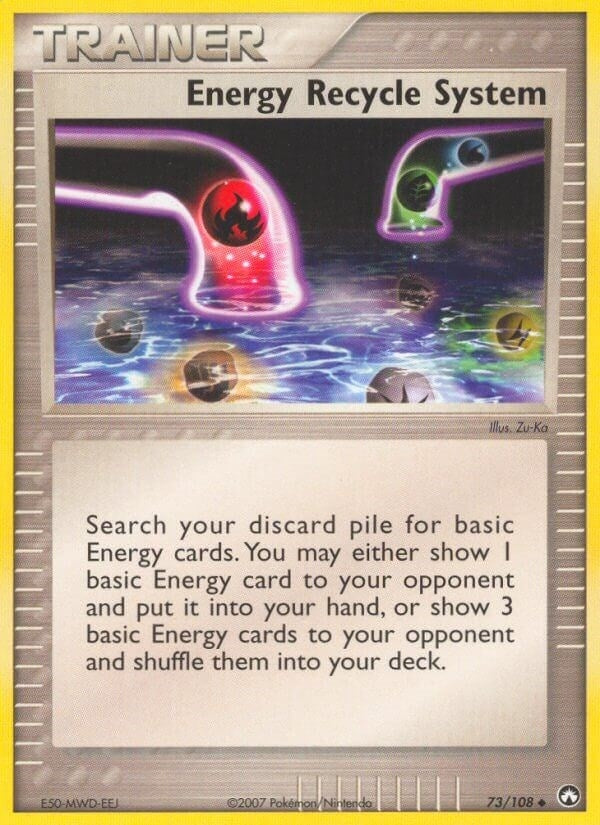 Image for Energy Recycle System (73/108) [Power Keepers] - Pokemon