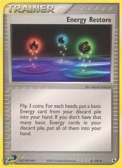 Image for Energy Restore (81/109) [Ruby and Sapphire] - Pokemon