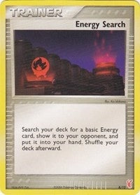 Image for Energy Search (Plusle) (8/12) [EX Trainer Kit 2: Plusle & Minun] - Pokemon