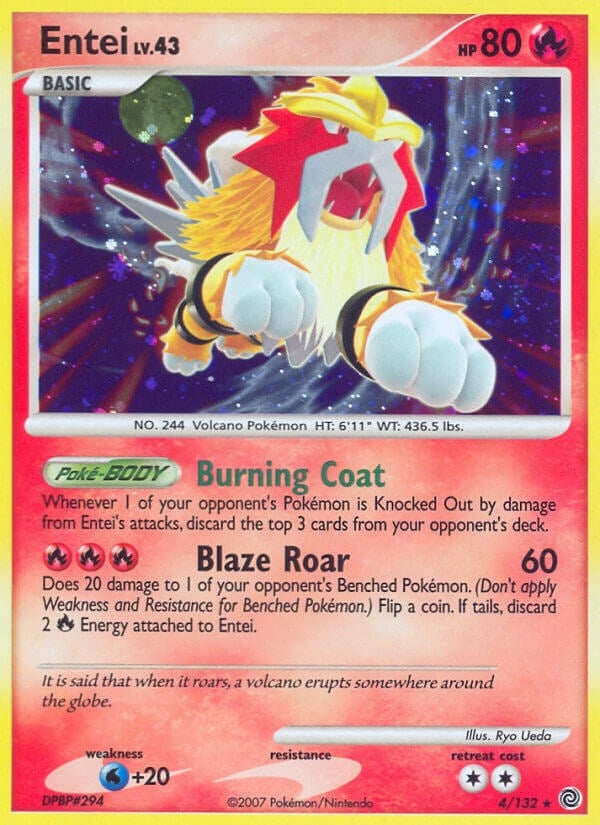 Image for Entei (4/132) [Secret Wonders] - Pokemon