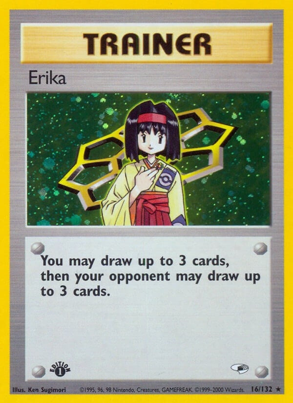 Image for Erika (16) (016/132) [Gym Heroes] - Pokemon