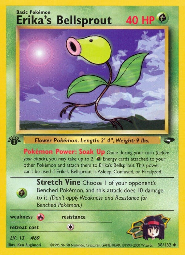 Image for Erika's Bellsprout (038/132) [Gym Challenge] - Pokemon