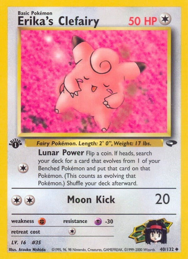 Image for Erika's Clefairy (040/132) [Gym Challenge] - Pokemon
