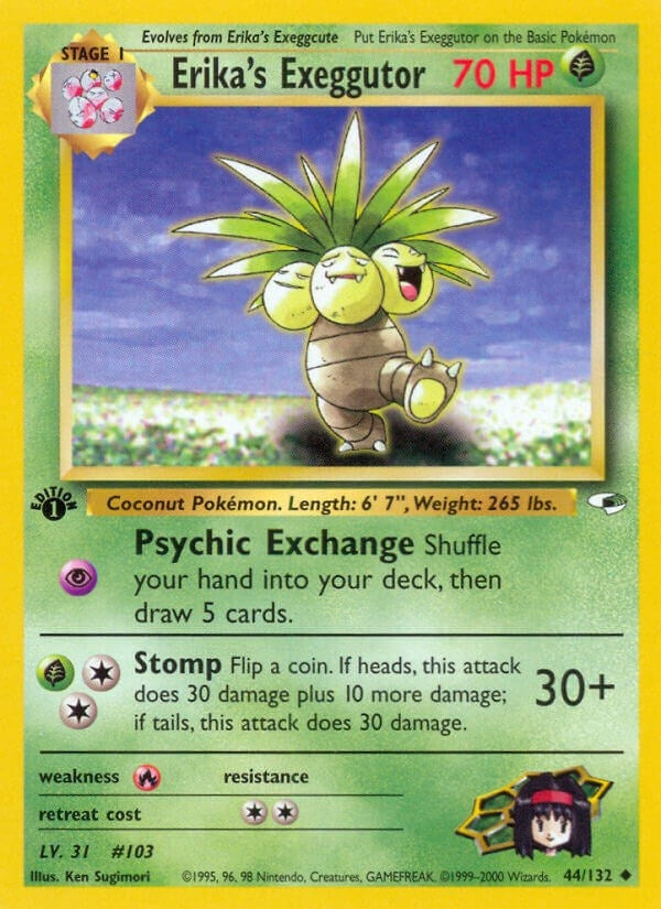 Image for Erika's Exeggutor (044/132) [Gym Heroes] - Pokemon