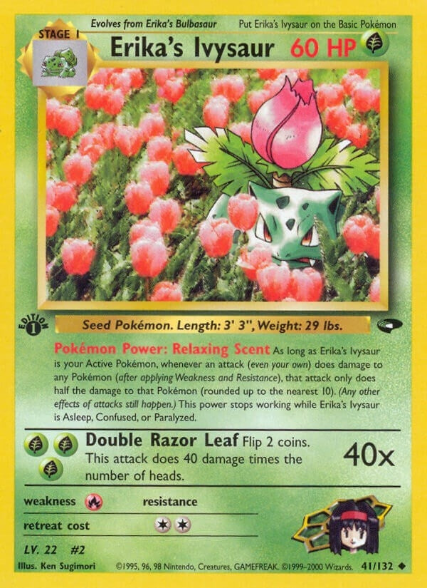 Image for Erika's Ivysaur (041/132) [Gym Challenge] - Pokemon