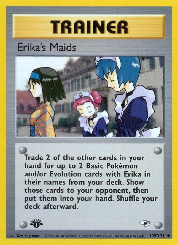 Image for Erika's Maids (109/132) [Gym Heroes] - Pokemon