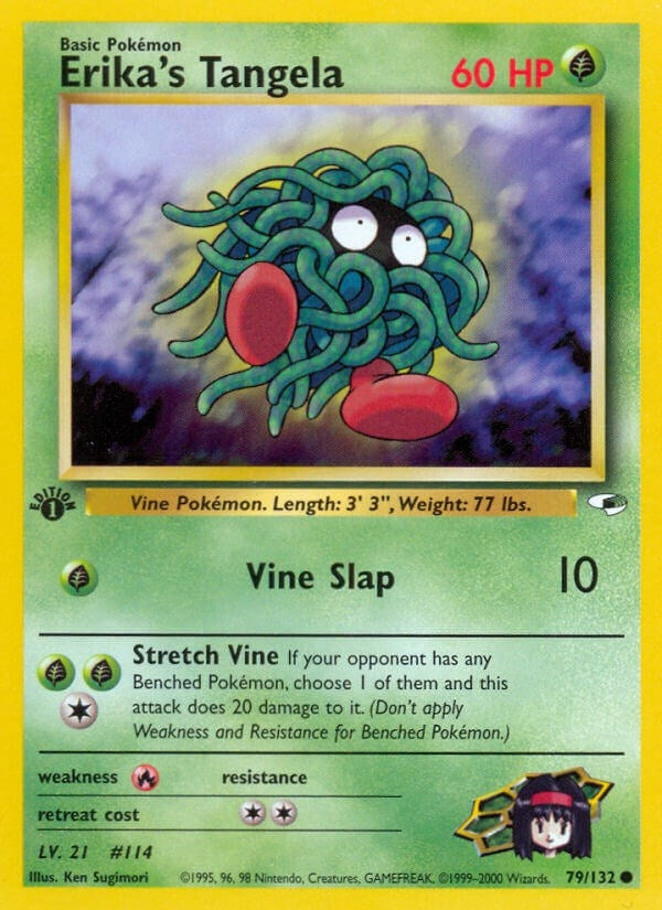 Image for Erika's Tangela (079/132) [Gym Heroes] - Pokemon