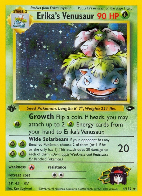 Image for Erika's Venusaur (004/132) [Gym Challenge] - Pokemon