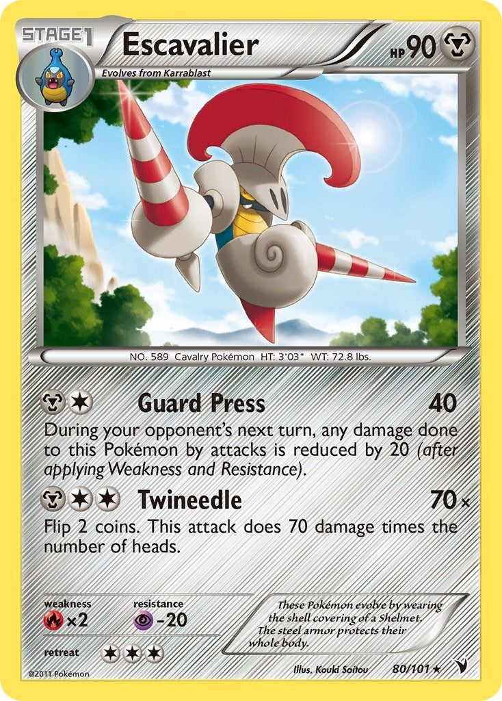 Image for Escavalier (80/101) [Noble Victories] - Pokemon