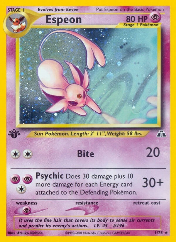 Image for Espeon (1) (01/75) [Neo Discovery] - Pokemon