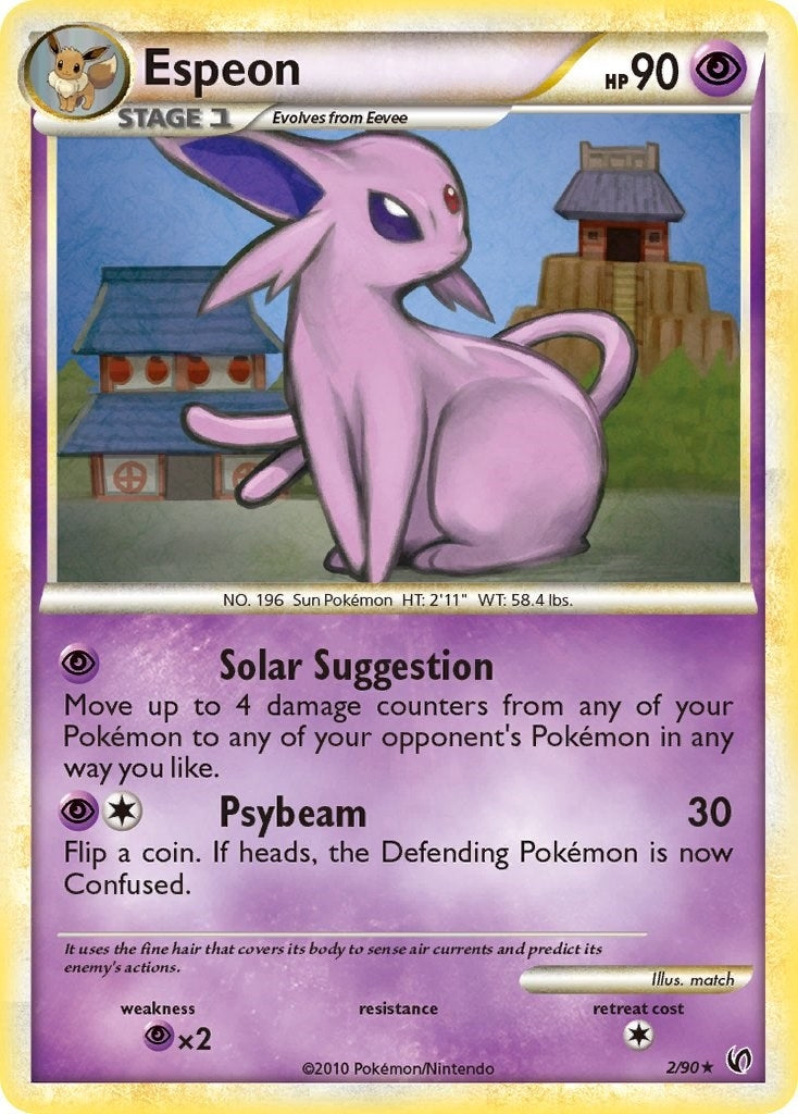 Image for Espeon (2/90) [Undaunted] - Pokemon