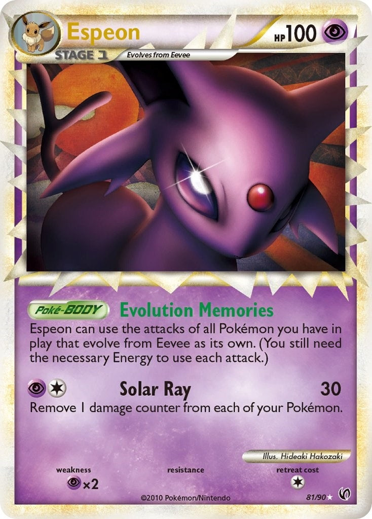 Image for Espeon (Prime) (81/90) [Undaunted] - Pokemon