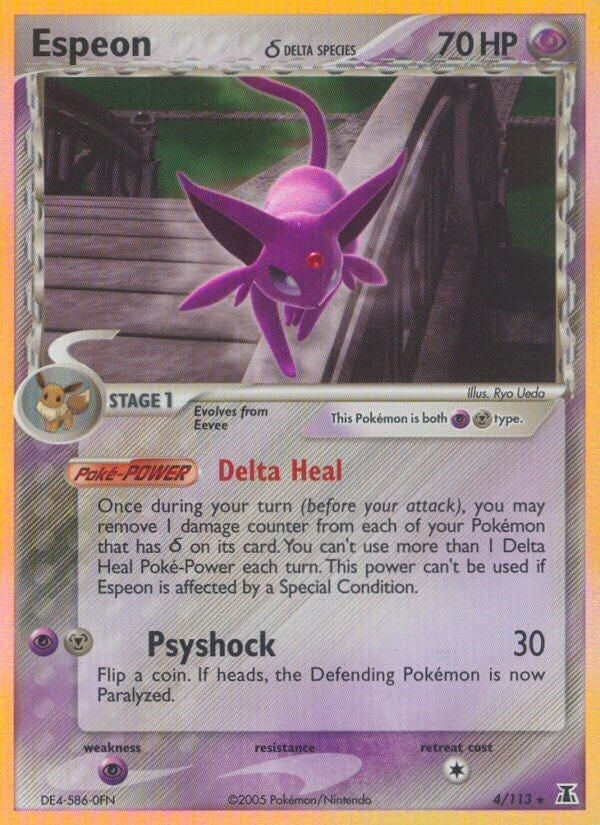Image for Espeon (Delta Species) (4/113) [Delta Species] - Pokemon