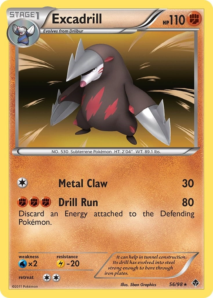 Image for Excadrill (56) (56/98) [Emerging Powers] - Pokemon