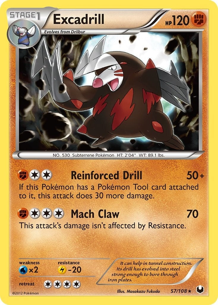Image for Excadrill (57) (57/108) [Dark Explorers] - Pokemon
