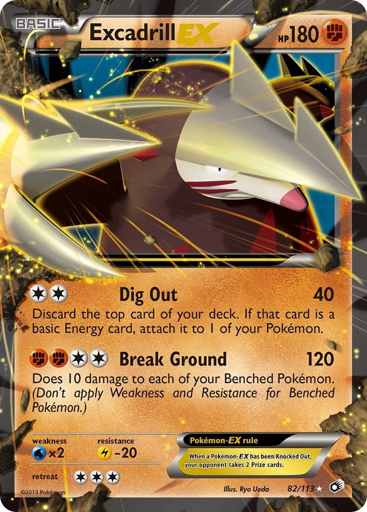 Image for Excadrill EX (82/113) [Legendary Treasures] - Pokemon