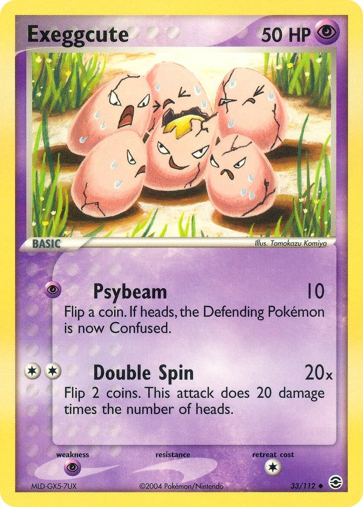 Image for Exeggcute (33/112) [FireRed & LeafGreen] - Pokemon