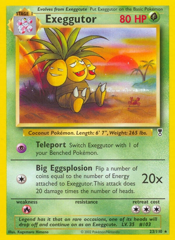Image for Exeggutor (023/110) [Legendary Collection] - Pokemon