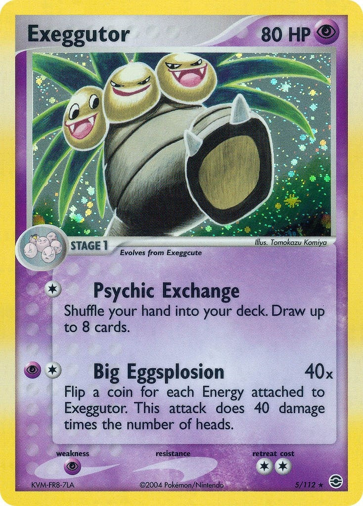 Image for Exeggutor (5/112) [FireRed & LeafGreen] - Pokemon