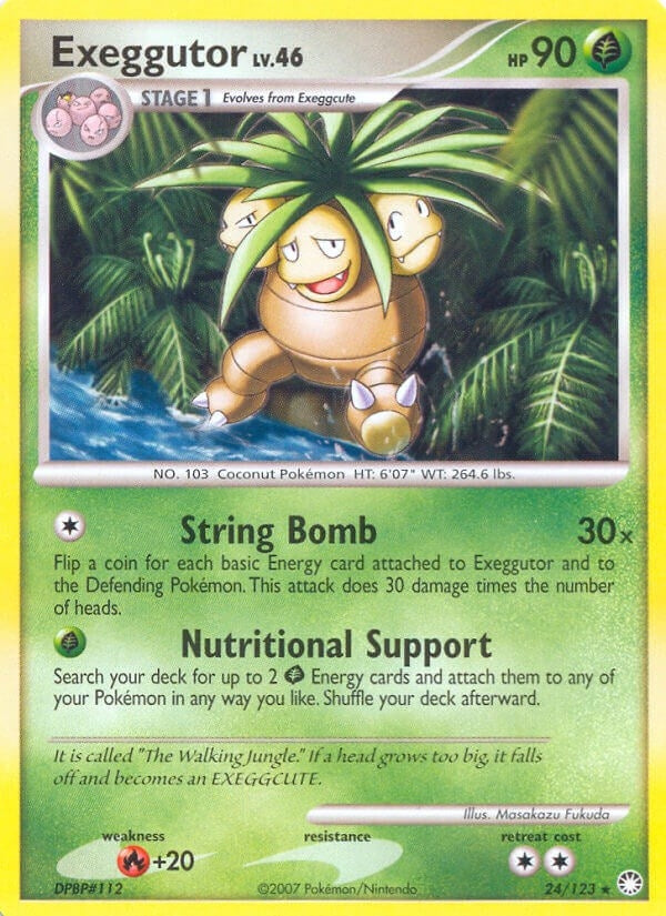 Image for Exeggutor (24/123) [Mysterious Treasures] - Pokemon