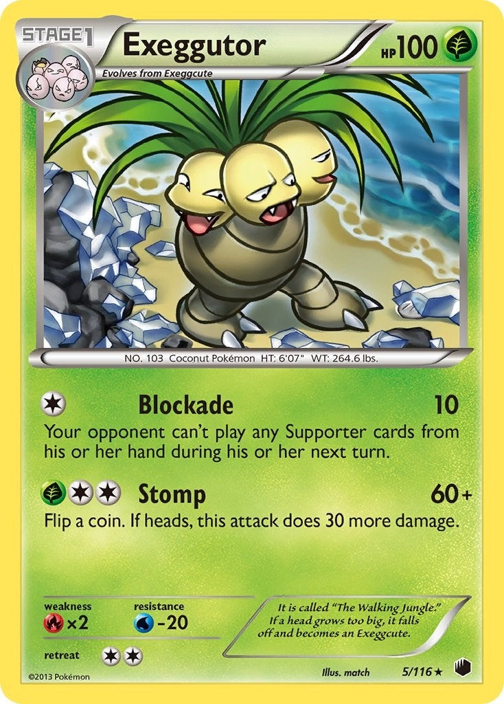 Image for Exeggutor (5/116) [Plasma Freeze] - Pokemon