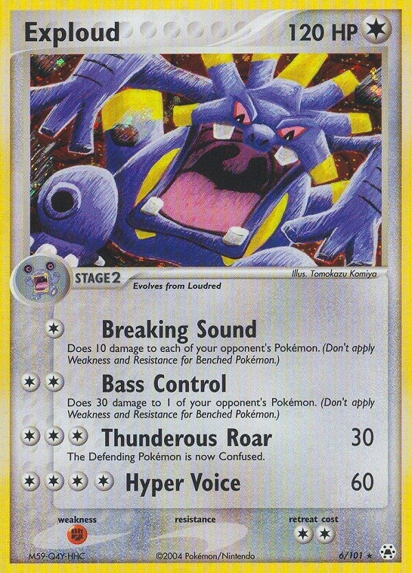 Image for Exploud (6/101) [Hidden Legends] - Pokemon