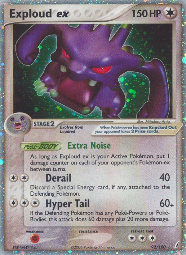 Image for Exploud ex (92/100) [Crystal Guardians] - Pokemon