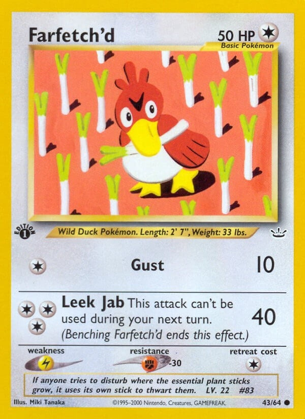 Image for Farfetch'd (43/64) [Neo Revelation] - Pokemon