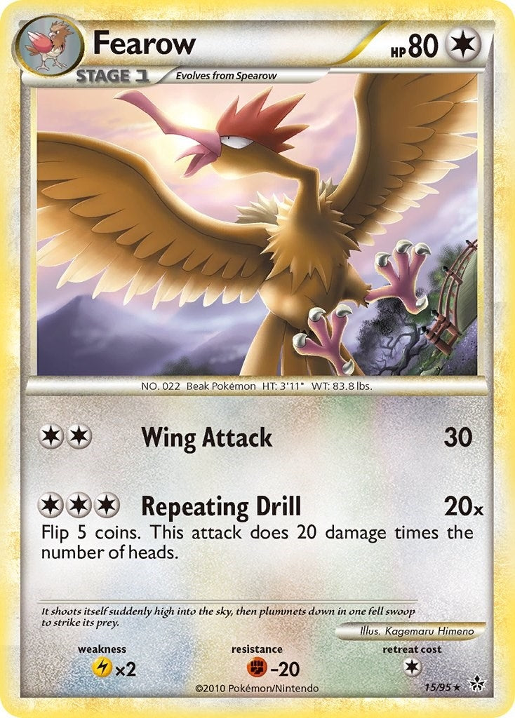 Image for Fearow (15/95) [Unleashed] - Pokemon