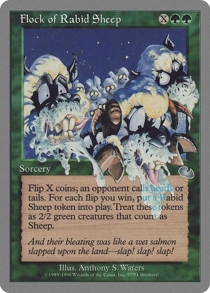 Image for Flock of Rabid Sheep (57) [Unglued] - Magic: The Gathering