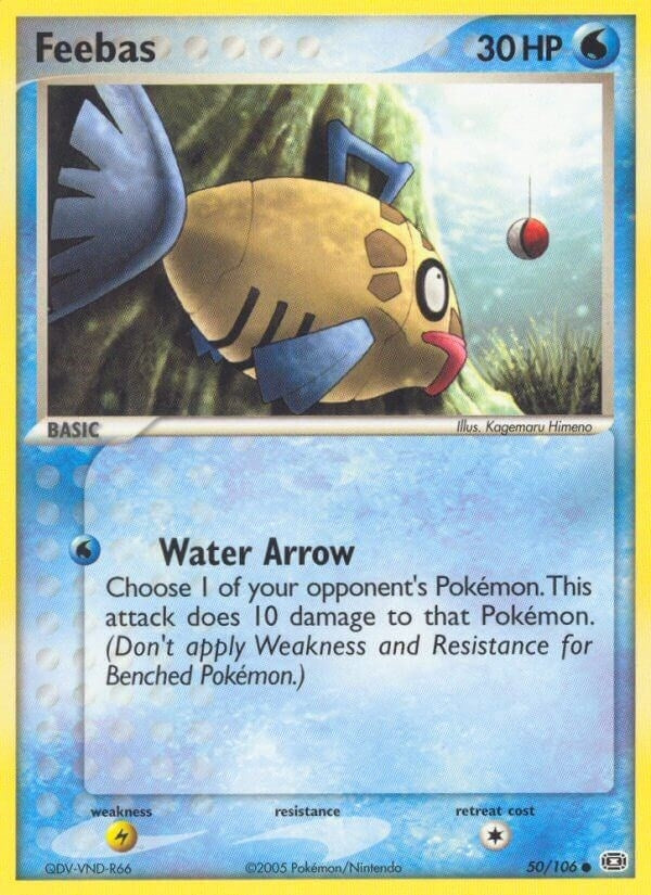 Image for Feebas (50/106) [Emerald] - Pokemon