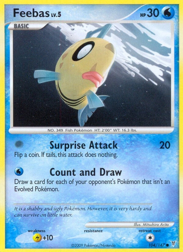 Image for Feebas (104) [Supreme Victors] - Pokemon