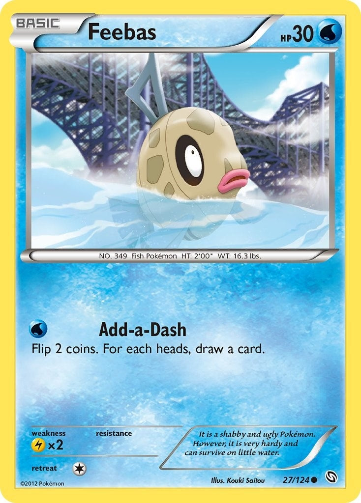 Image for Feebas (27/124) [Dragons Exalted] - Pokemon