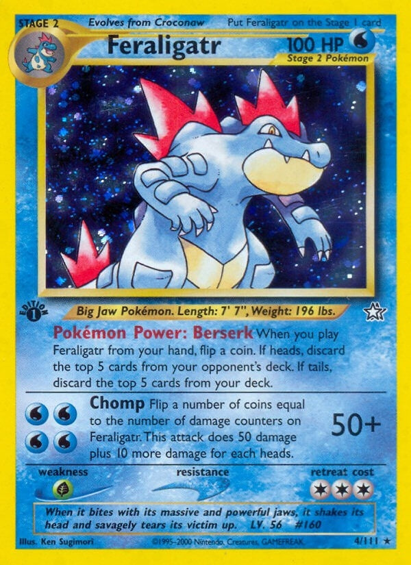 Image for Feraligatr (4) (004/111) [Neo Genesis] - Pokemon