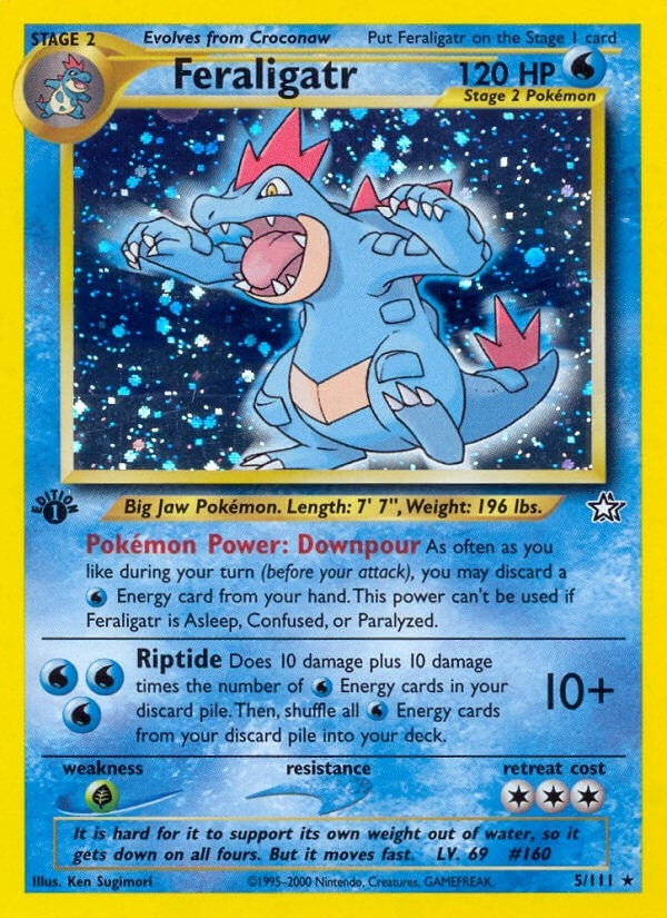 Image for Feraligatr (5) (005/111) [Neo Genesis] - Pokemon