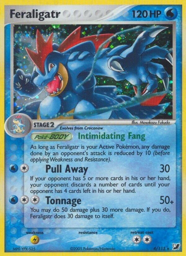 Image for Feraligatr (4/115) [Unseen Forces] - Pokemon