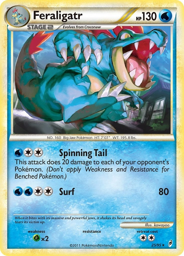 Image for Feraligatr (25/95) [Call of Legends] - Pokemon