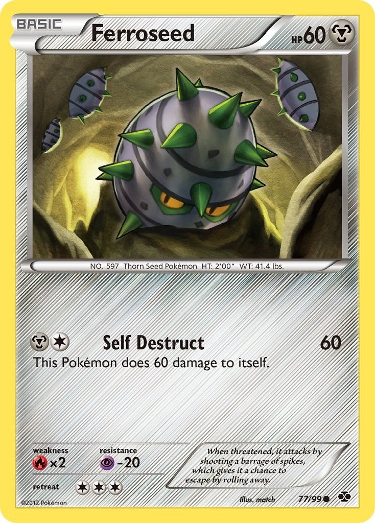 Image for Ferroseed (77/99) [Next Destinies] - Pokemon