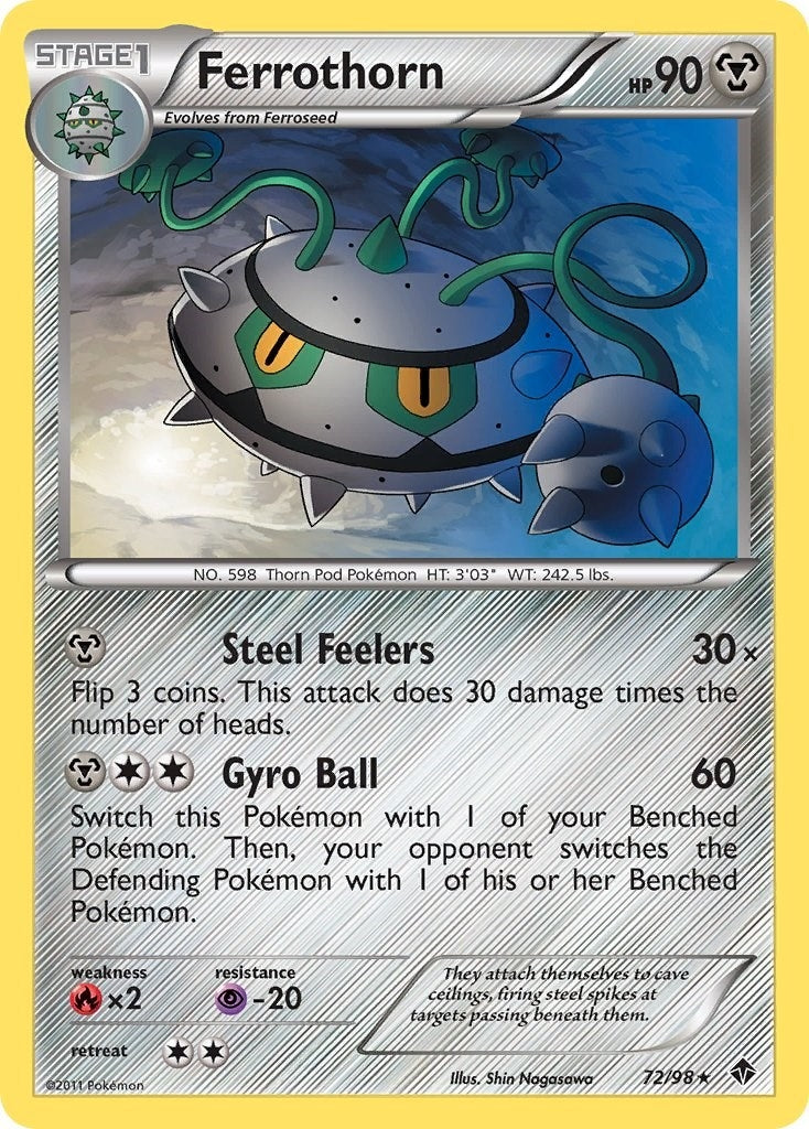 Image for Ferrothorn (72) (72/98) [Emerging Powers] - Pokemon