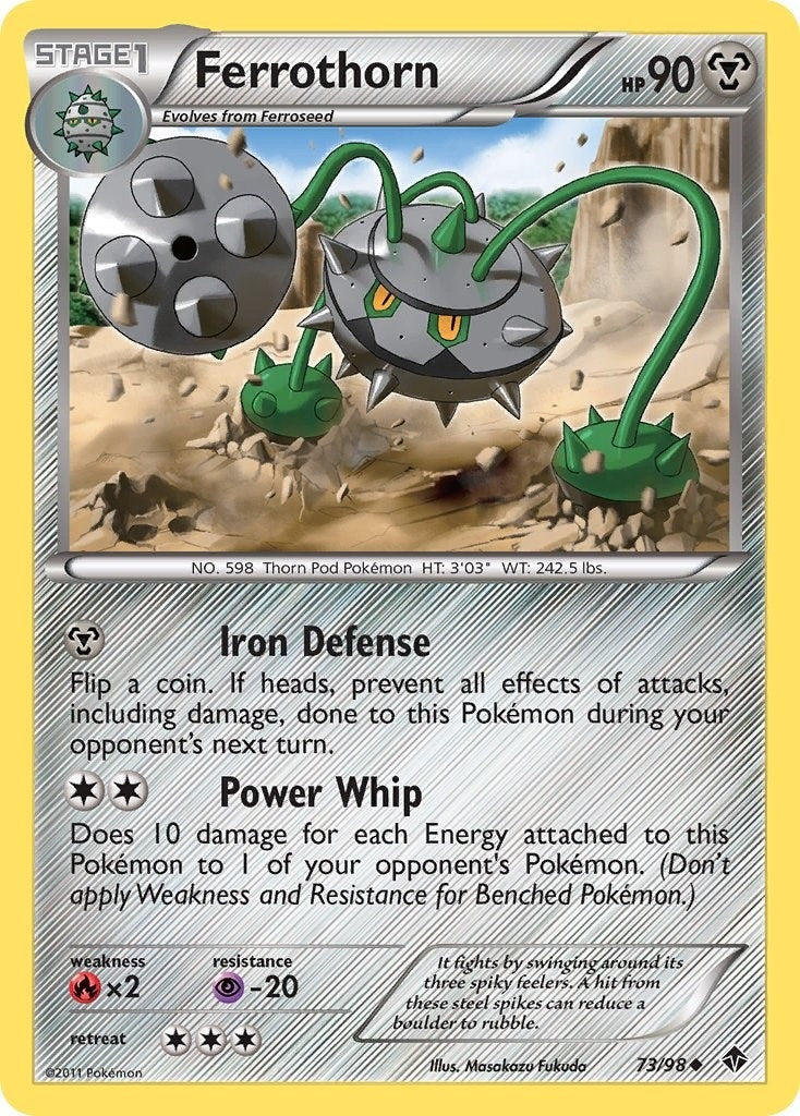 Image for Ferrothorn (73) (73/98) [Emerging Powers] - Pokemon