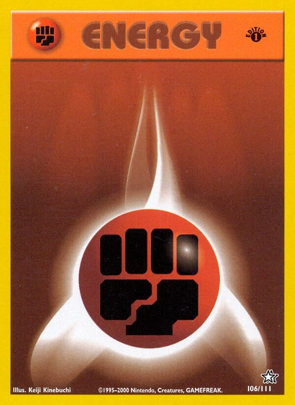 Image for Fighting Energy (106/111) [Neo Genesis] - Pokemon