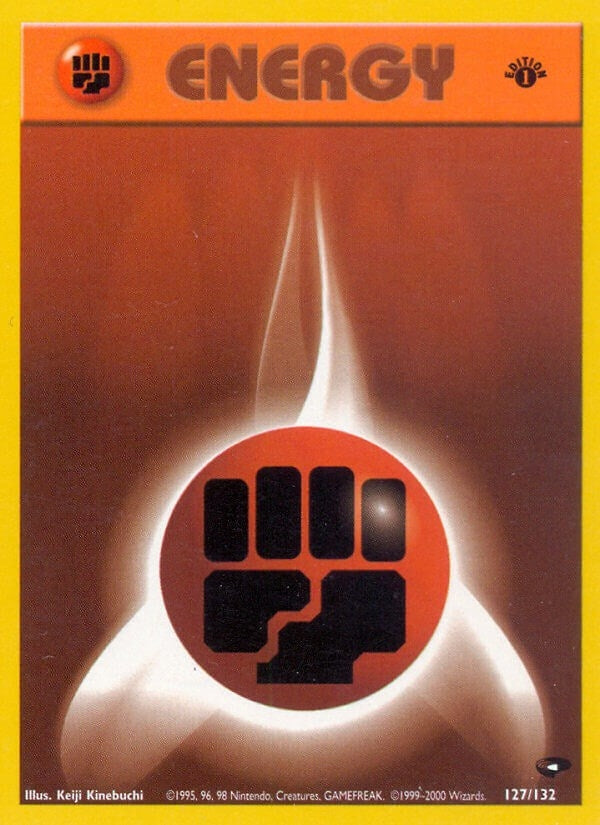 Image for Fighting Energy (127/132) [Gym Challenge] - Pokemon
