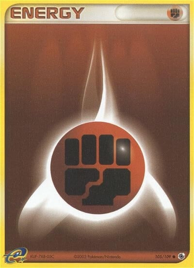 Image for Fighting Energy (105/109) [Ruby and Sapphire] - Pokemon