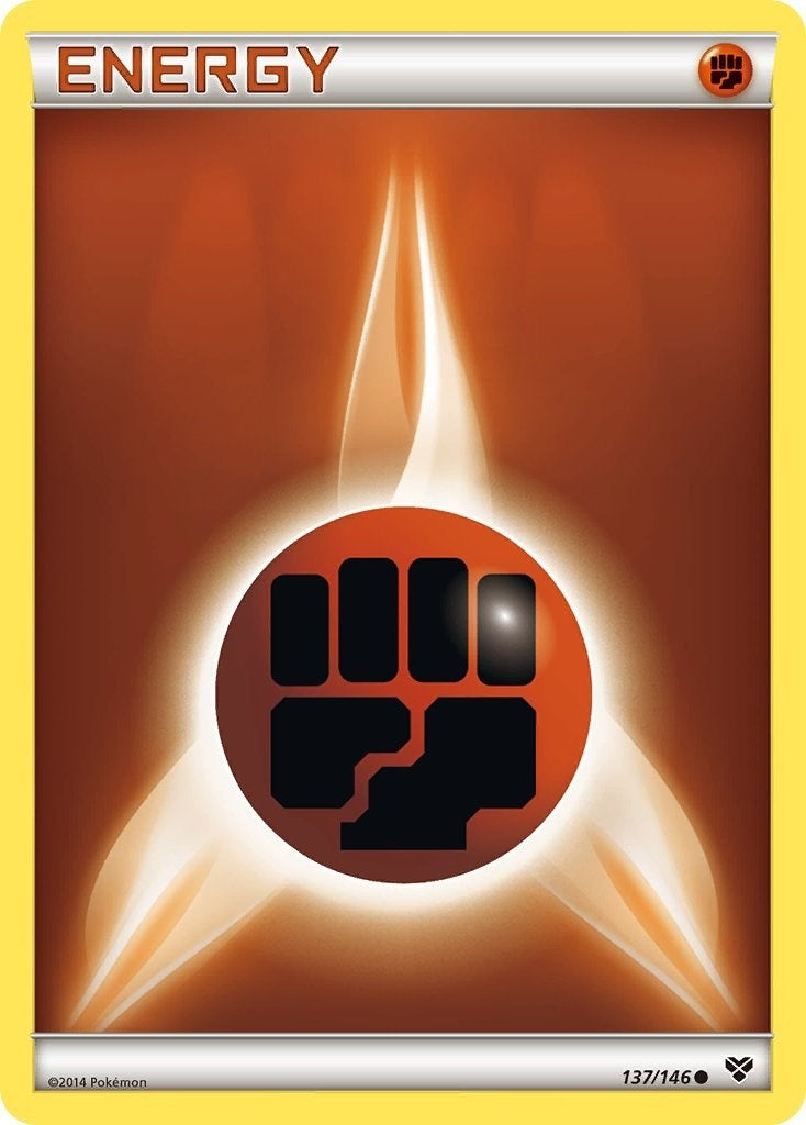 Image for Fighting Energy (137/146) [XY Base Set] - Pokemon