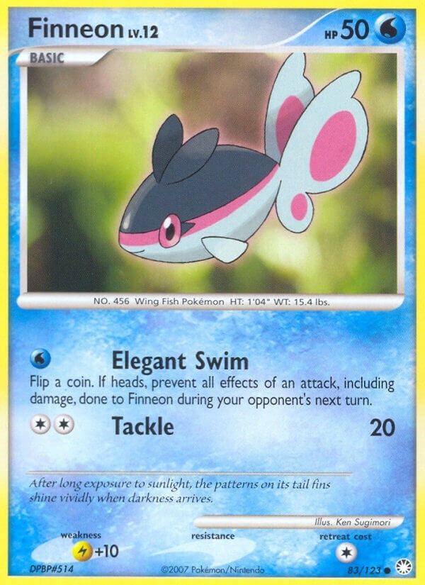 Image for Finneon (83/123) [Mysterious Treasures] - Pokemon